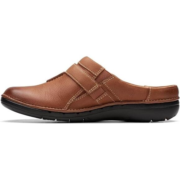 NWT Clarks Unisex Un Loop Ease Sneaker, Dark Tan -Size 8 US Women  - Picture 3 of 7